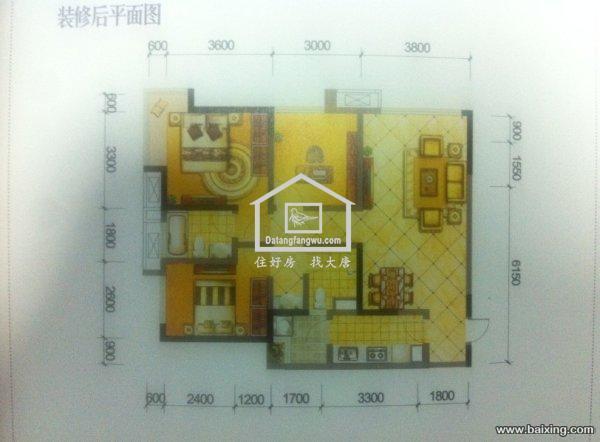 精装河景房, 正对江安河,读名校 支持公积金火热